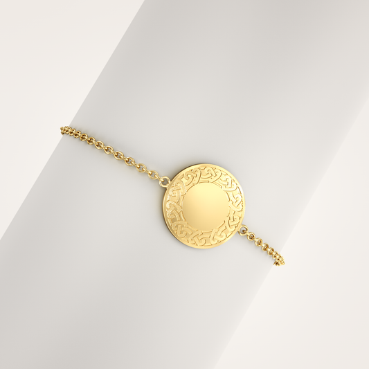 Armband_Eternal_18mm_Feinvergoldet