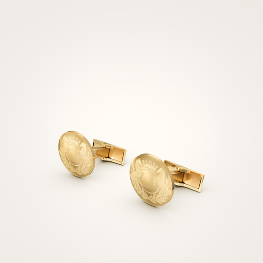 Manschettenknöpfe_Majestic_18mm_Feinvergoldet