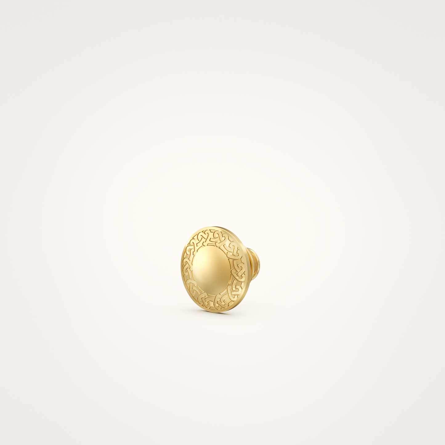 Ansteck-Pin_Eternal_18mm_18_Karat_Gelbgold