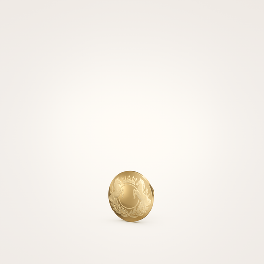 Ansteck-Pin_Majestic_18mm_18_Karat_Gelbgold