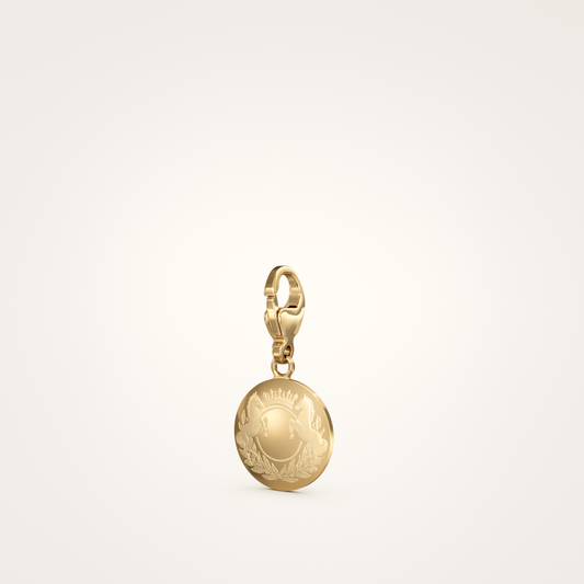 Charm-Anhänger_Majestic_18mm_18_Karat_Gelbgold