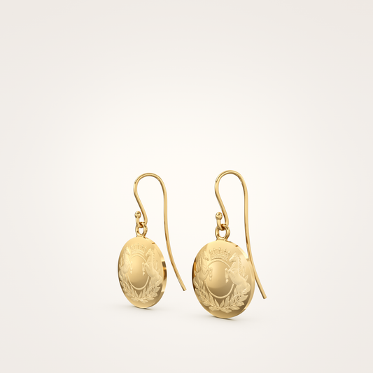 Ohrhänger_Majestic_18mm_18_Karat_Gelbgold