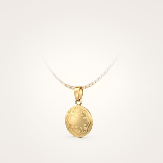 Schmuckanhänger_für_Halskette_Floral_18mm_18_Karat_Gelbgold