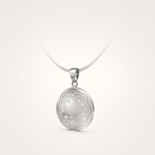 Schmuckanhänger_für_Halskette_Floral_26mm_Sterling_Silber