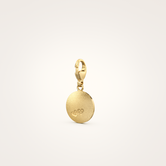 Charm-Anhänger_Faithful_18mm_Feinvergoldet