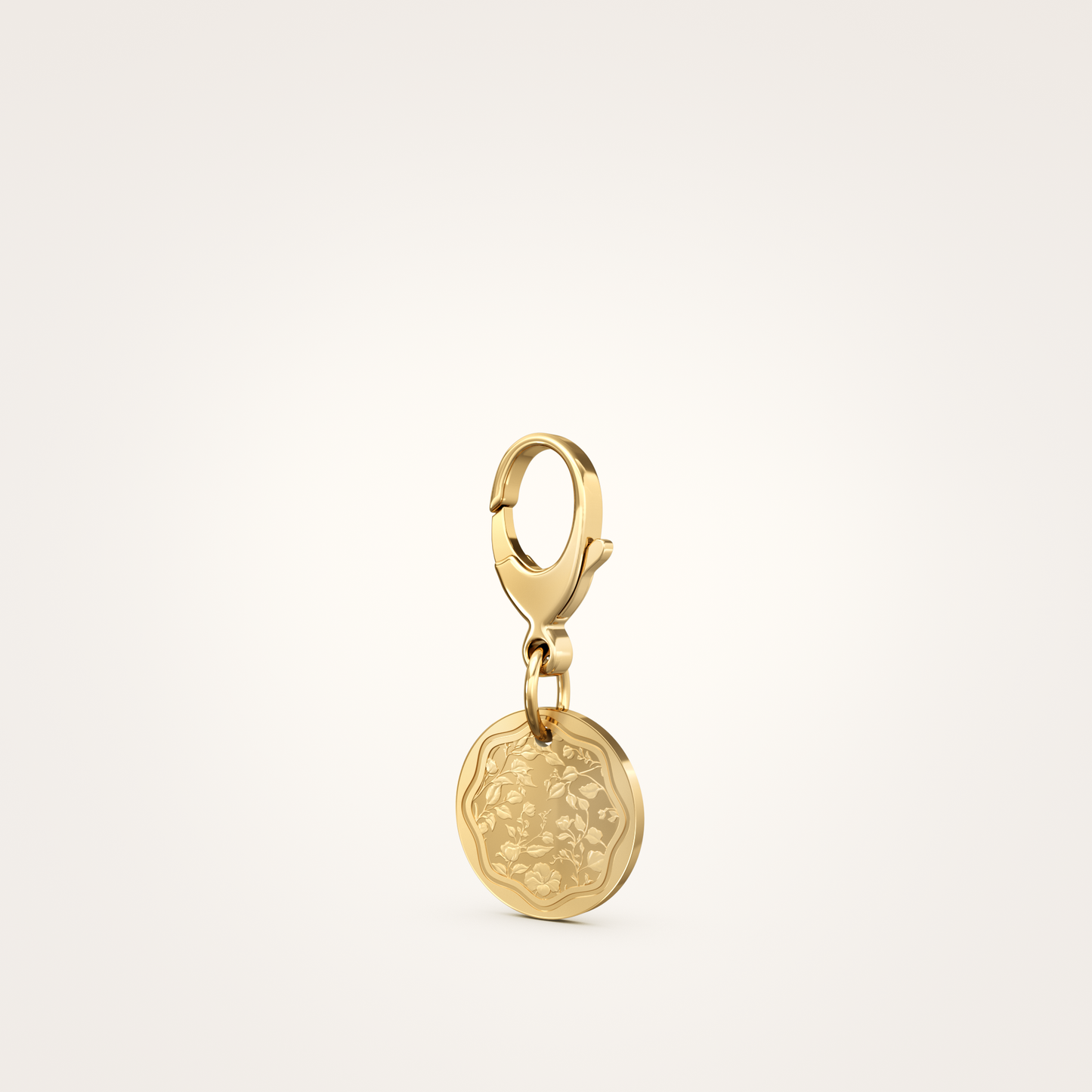 Tier-Schmuckanhänger_mit_Karabiner_Floral_18mm_18_Karat_Gelbgold