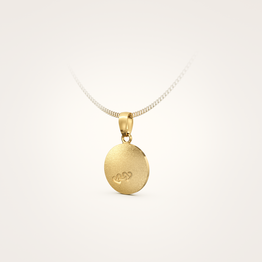 Schmuckanhänger_für_Halskette_Faithful_18mm_18_Karat_Gelbgold