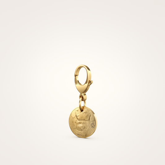 Tier-Schmuckanhänger_mit_Karabiner_Guardian_18mm_18_Karat_Gelbgold