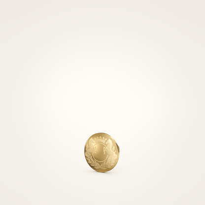 Ansteck-Pin_Majestic_18mm_Feinvergoldet