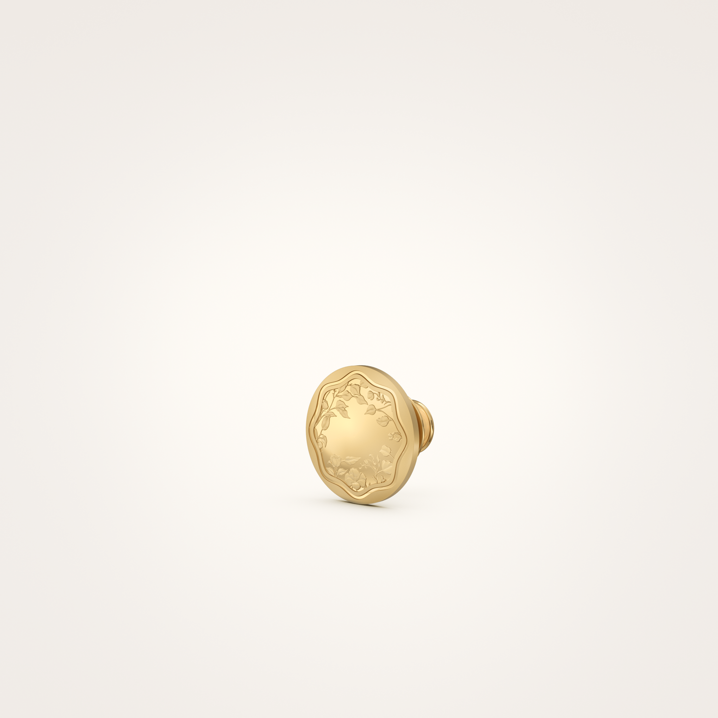 Ansteck-Pin_Floral_18mm_Feinvergoldet