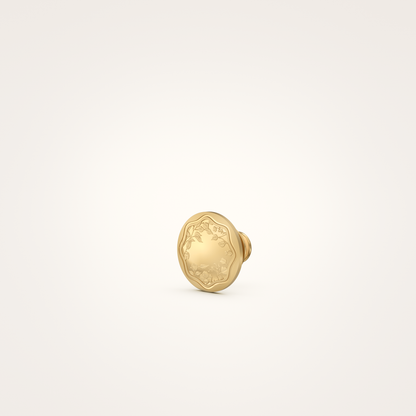 Ansteck-Pin_Floral_18mm_Feinvergoldet