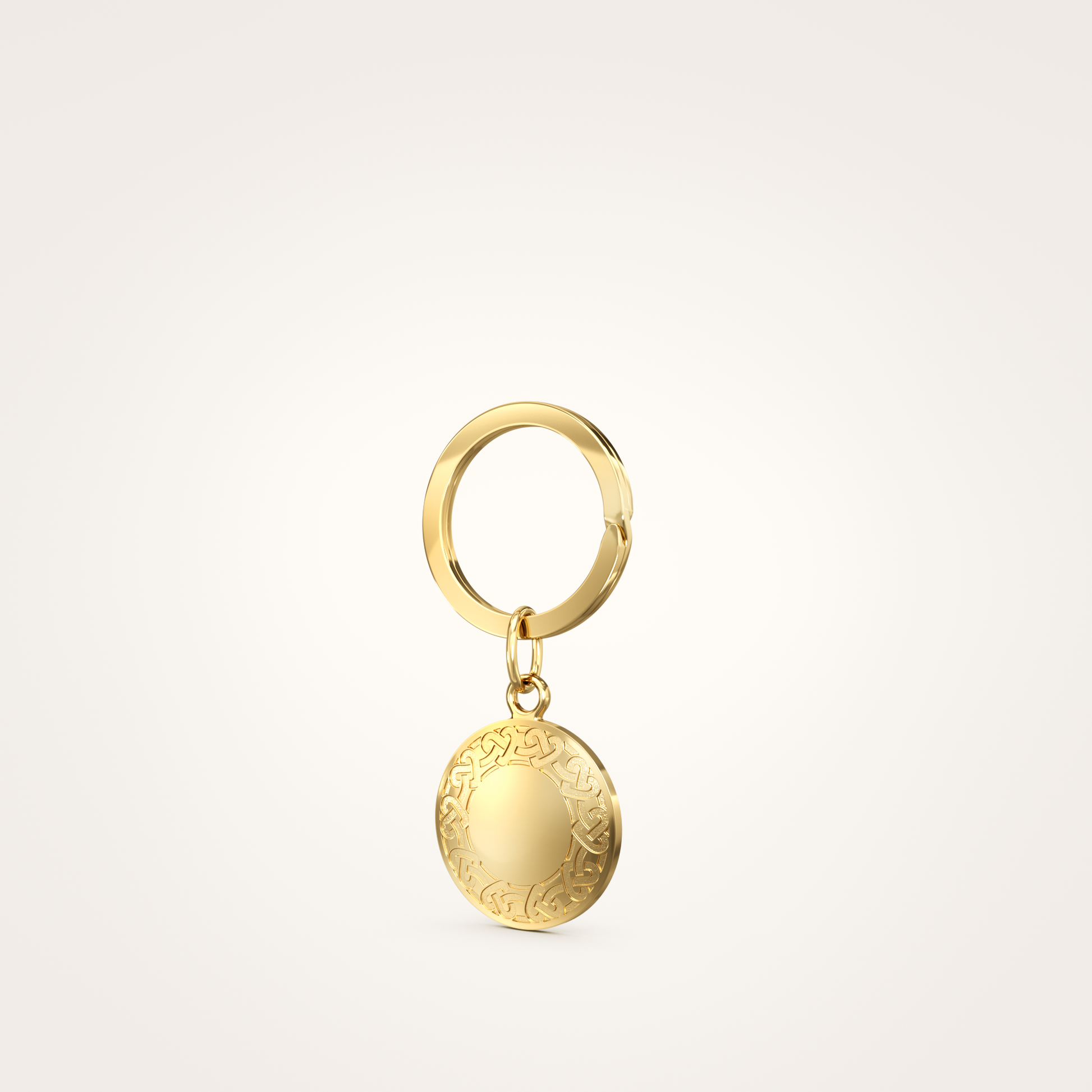 Schlüsselanhänger_Eternal_18mm_18_Karat_Gelbgold