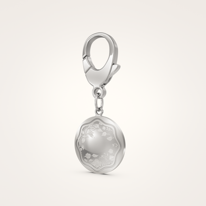 Taschenanhänger_Floral_26mm_Sterling_Silber