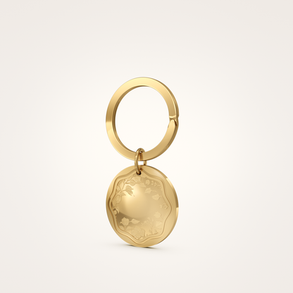 Tier-Schmuckanhänger_mit_Sicherungsring_Floral_26mm_Feinvergoldet