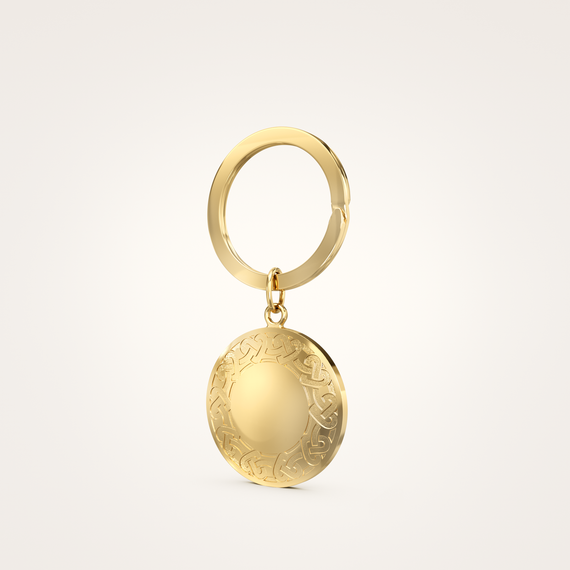 Schlüsselanhänger_Eternal_26mm_18_Karat_Gelbgold