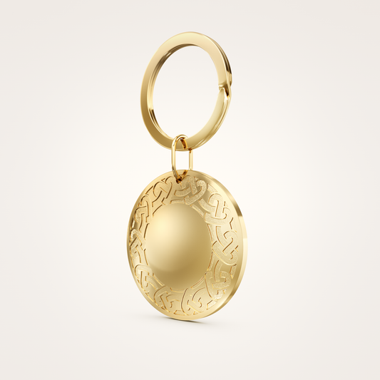 Tier-Schmuckanhänger_mit_Sicherungsring_Eternal_36mm_18_Karat_Gelbgold