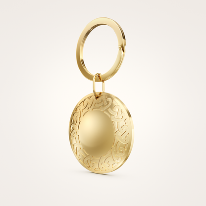 Tier-Schmuckanhänger_mit_Sicherungsring_Eternal_36mm_18_Karat_Gelbgold