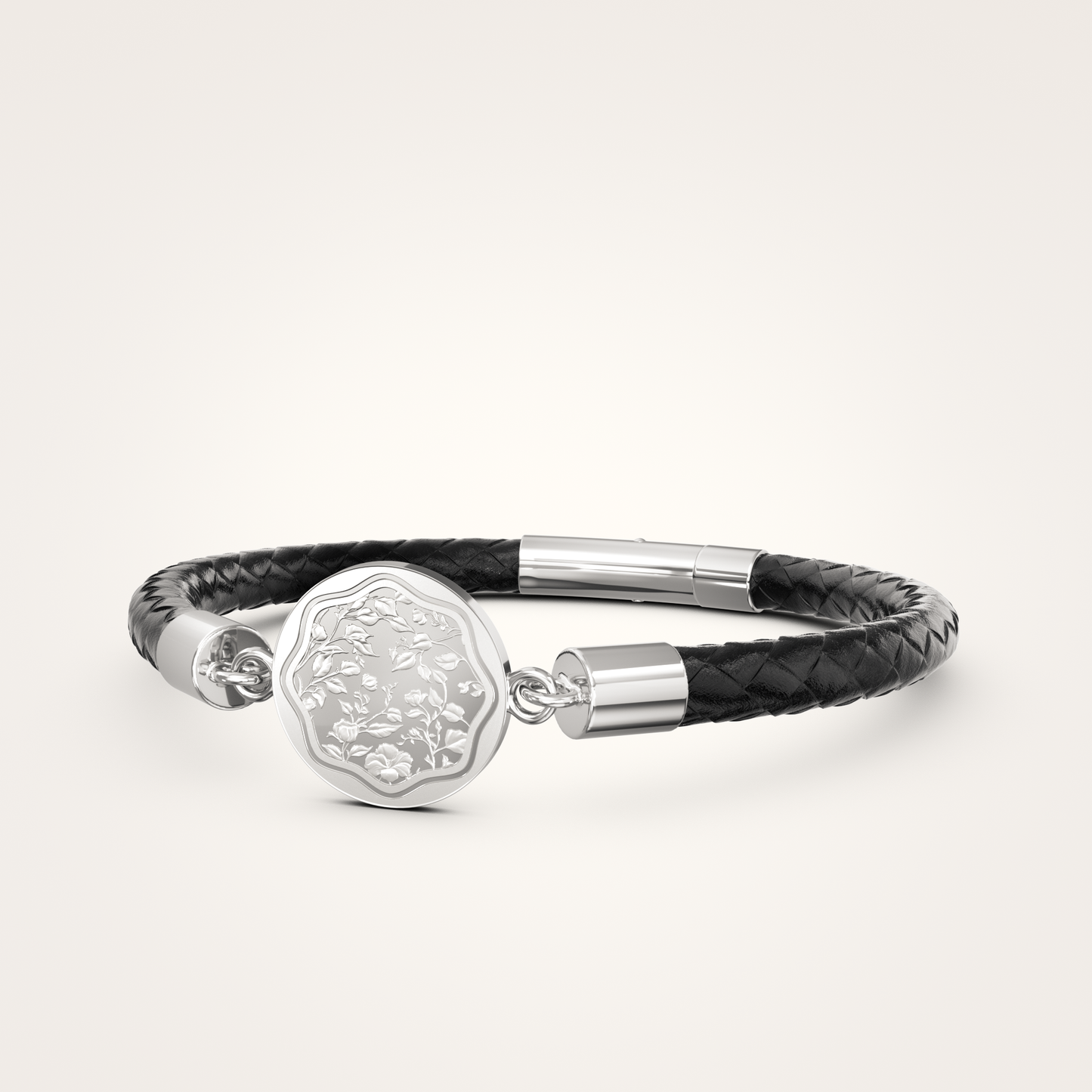 Lederarmband_Floral_18mm_Sterling_Silber