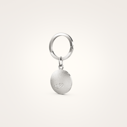 Schlüsselanhänger_Faithful_18mm_Sterling_Silber