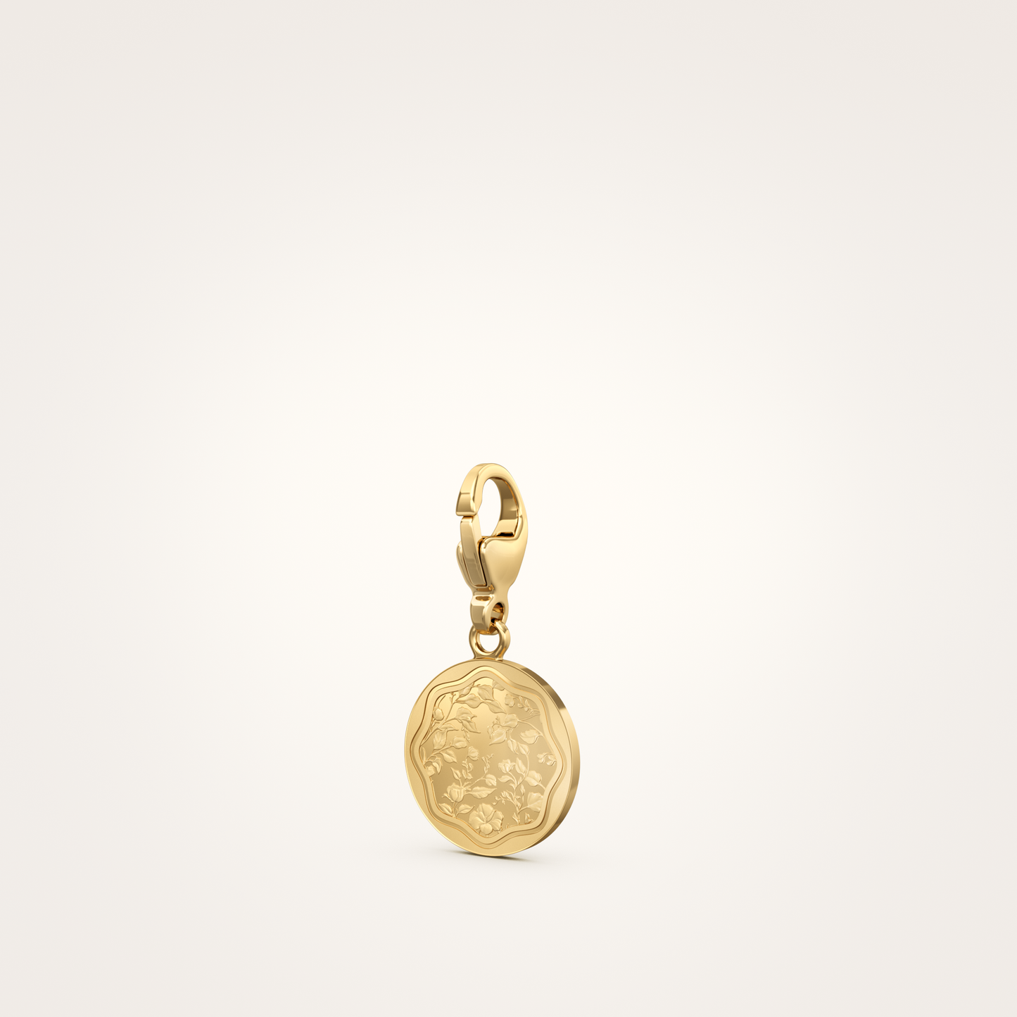 Charm-Anhänger_Floral_18mm_Feinvergoldet