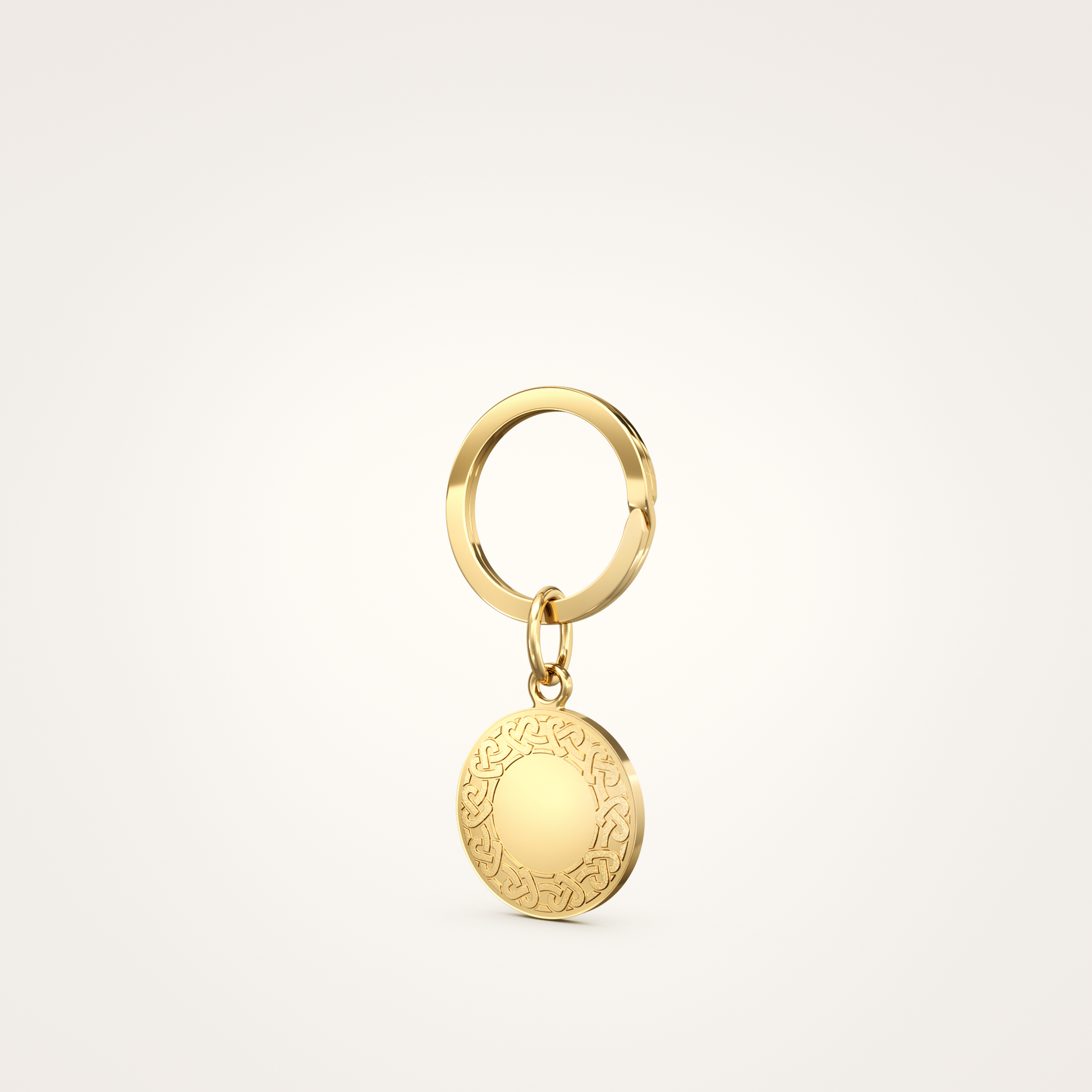 Schlüsselanhänger_Eternal_18mm_18_Karat_Gelbgold