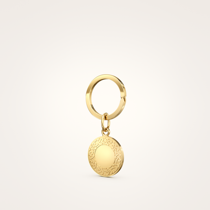Schlüsselanhänger_Eternal_18mm_18_Karat_Gelbgold