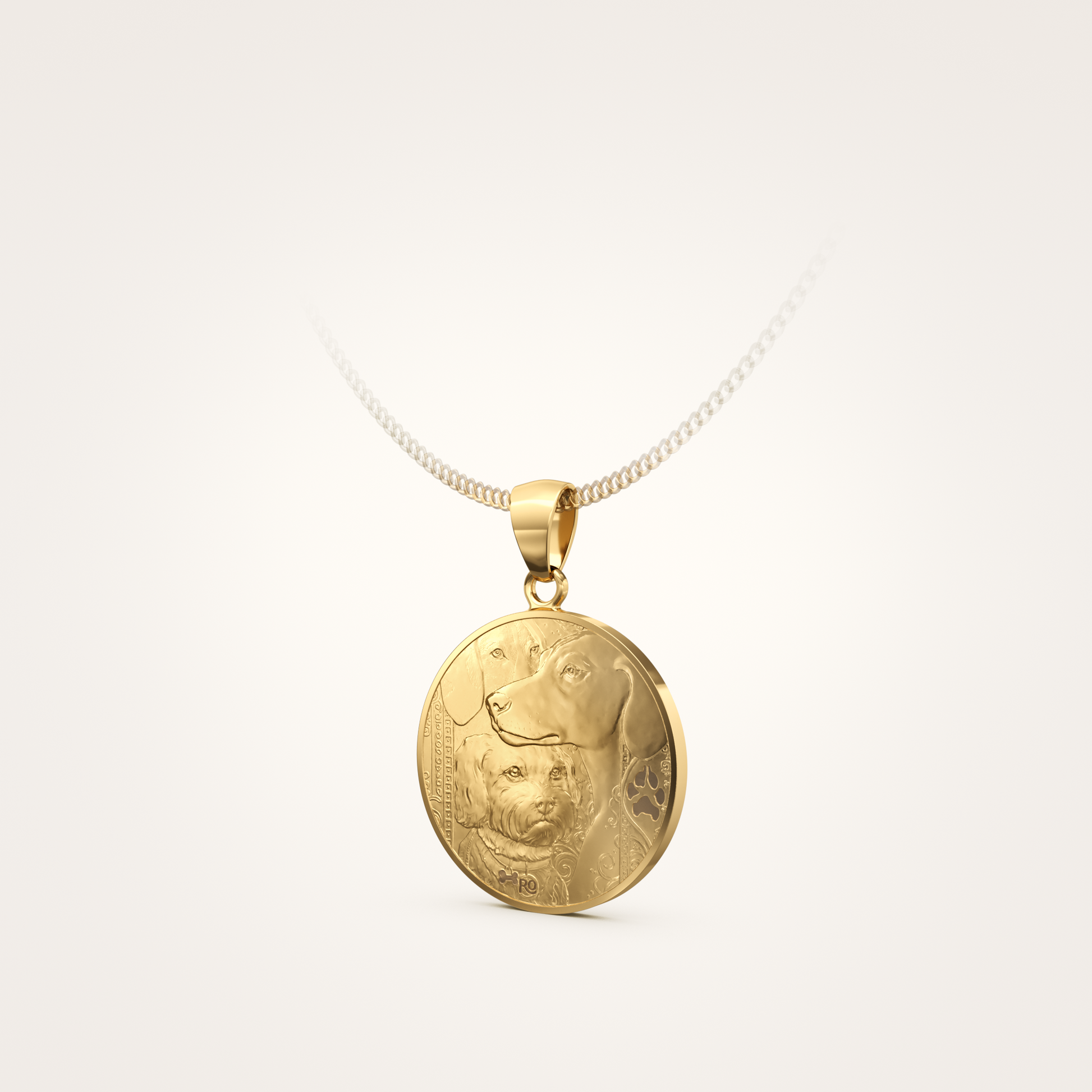 Schmuckanhänger_für_Halskette_Guardian_26mm_18_Karat_Gelbgold