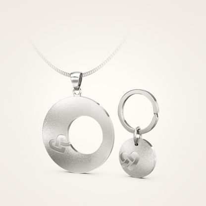 Anhänger-Set_-_Schmuckanhänger_&_Tier-Anhänger_mit_Sicherungsring_Faithful_36mm_Sterling_Silber